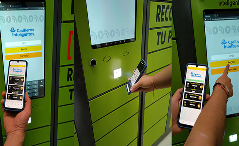 Fabricación de casilleros inteligentes con app, software y control de acceso