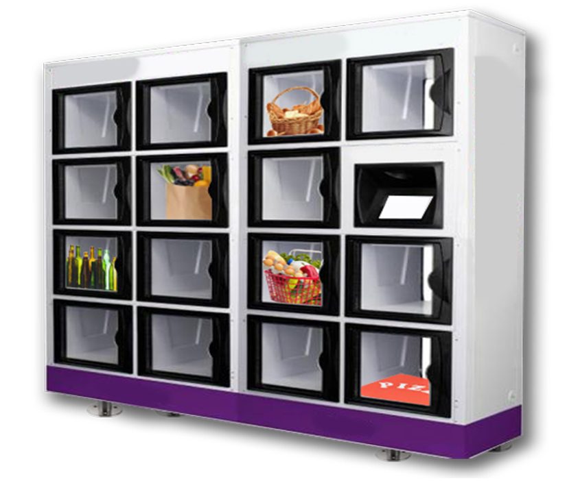 Lockers para comida fresca a domicilio