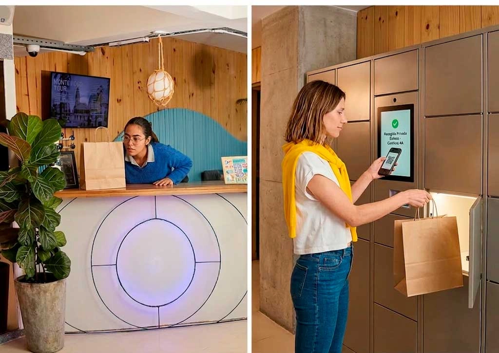 coliving sin portería gestionando paquetes en espacio compartido